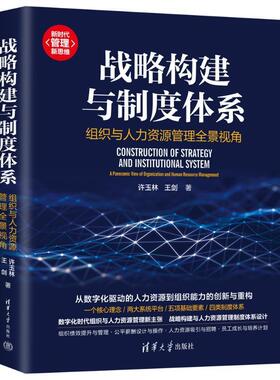 正版战略构建与制度体系:组织与人力资源管理全景视角:a panoramic view of organization and hum许玉林书店管理书籍 畅想畅销书