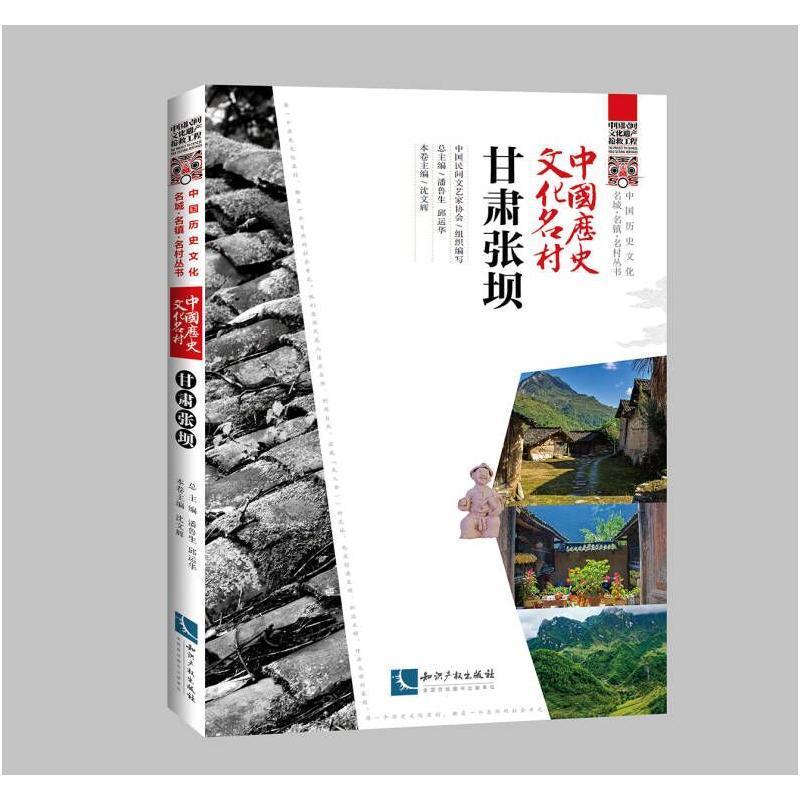 正版中国历史文化名村?甘肃张坝中国民间文艺家协会书店旅游地图书籍 畅想畅销书