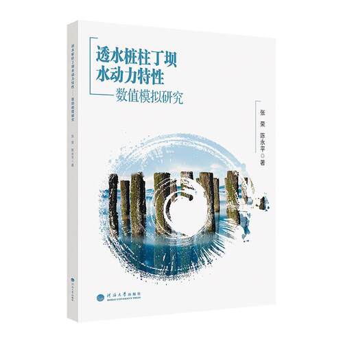 正版透水桩柱丁坝水动力特——数值模拟研究张荣书店工业技术书籍 畅想畅销书