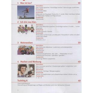 B1学生用书 正版 开心学德语 附单词手册青少版 畅想畅销书 书店外语书籍