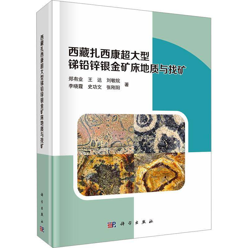 扎西康超大型锑铅锌银金矿床地质与找矿郑有业图书书籍