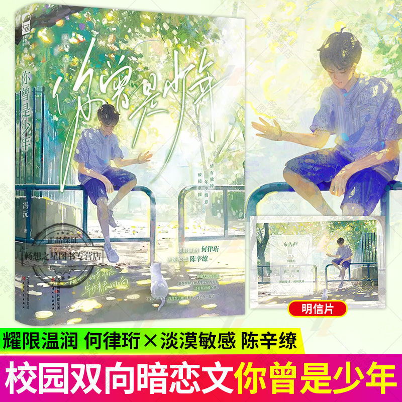 你曾是少年 冯沅著 青春校园双向暗恋情有独钟久别重逢言情小说实体书籍 耀眼温润 何律珩 VS 淡漠敏感 陈辛缭