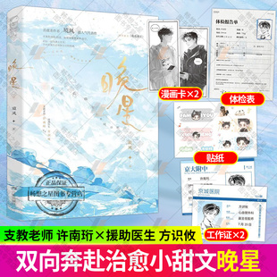 晚星 治愈系作者境风超人气代表作 网络原名《藏南晚星》 双男主都市纯爱双向奔赴温馨因缘邂逅温馨治愈小说书籍 正版大鱼