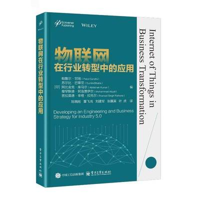 正版包邮 物联网在行业转型中的应用 帕鲁尔甘地 阮晓刚 物联网基础知识 物联网应用案例研究书籍 电子工业出版社 9787121492075