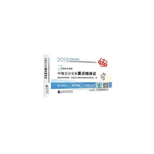 正版 中级会计职称教材配套辅导2019 2019年会计部中财传媒全国会计资格考书 书店 中级会计职称书籍 畅想畅销书