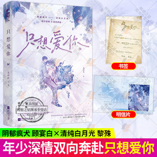 只想爱你 苏时玖著晋江高收藏甜虐救赎文 阴郁疯犬顾宴白VS清纯白月光黎殊 年少深情到双向奔赴救赎言情小说书籍 正版大鱼