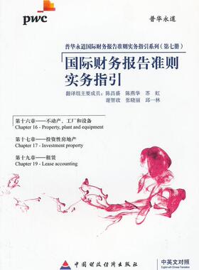 正版包邮 国际财务报告准则实务指引:IFRS 2012:Chapter16 Chapter17 Chapter19:Property,pl 陈昌盛 书店 经济书籍 畅想畅销书