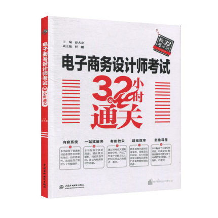 电子商务设计师考试32小时 计算机软考全国计算机技术与软件专业技术水平资格考试中级工程师教材 薛大龙 中国水利水电出版社