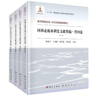包邮 张景平书店工业技术书籍 河西走廊水利史文献类编 全四册 畅想畅销书 黑河卷 正版