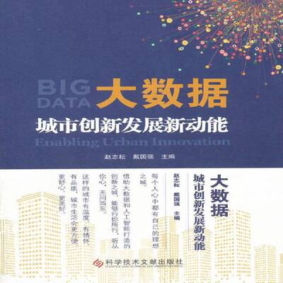 大数据:城市创新发展新动能:enabling urban innovation赵志耘经济书籍