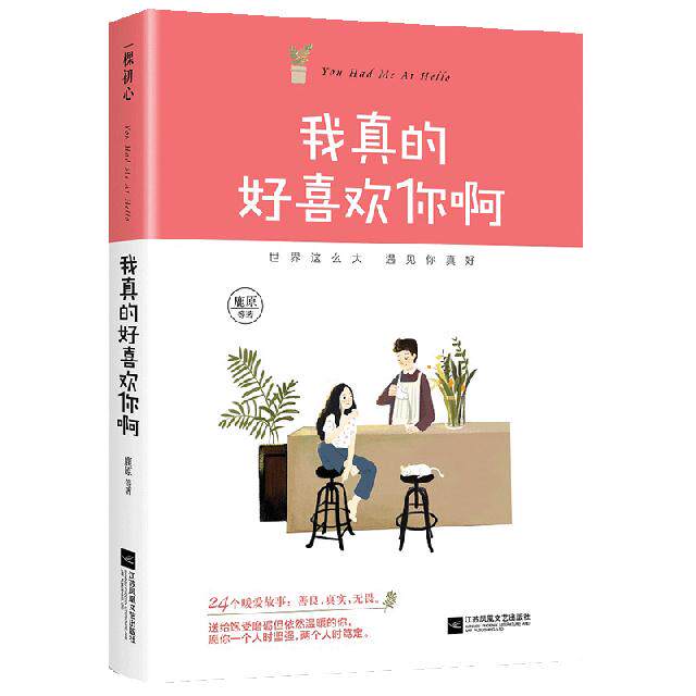 现货正版 我真的好喜欢你啊 鹿原、陈亚豪、宋小君等人著 24个故事，24种爱情，让恋爱的人成长，让失恋的人痊愈 都市/情感小说