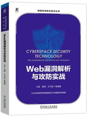 正版 Web漏洞解析与攻防实战 王放 龚潇 王子航 红蓝对抗 信息安全 风险控制 渗透测试 靶场环境搭建 后端漏洞 技术指南