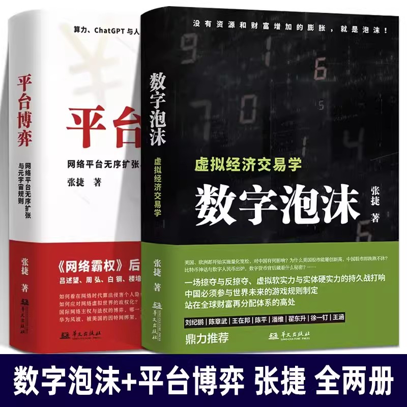 红楼财经传家 红楼深宅博弈 张捷说红楼系列 平台博弈 网络平台无序扩张与元宇宙规则 数字泡沫 虚拟经济交易学