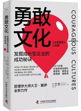 正版勇敢文化:发掘成长型企业的秘诀:how to build teams of micro-innovators, problem solv卡琳·赫特书店管理书籍 畅想畅销书
