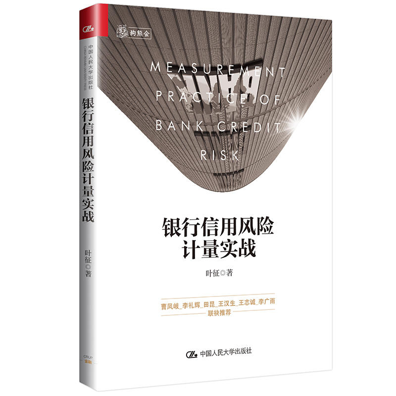 正版包邮 银行信用风险计量实战 中国人民大学出版社 一本将资本计量方法应用于银行信用风险管理实践的好书 风险计量技术