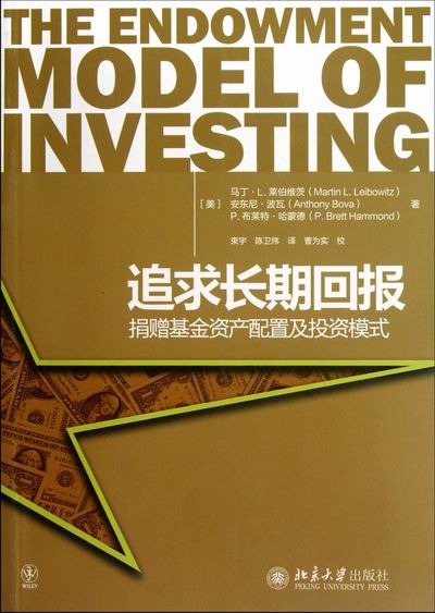 正版包邮追求长期回报-捐配置及投资模式马丁·莱伯维茨书店证券书籍畅想畅销书