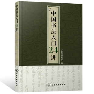 正版包邮 中国书法入门24讲 书法临摹范本 执笔用笔 中国书法发展史书 大篆 小篆 草书 楷书 行书 隶书 碑帖 化学畅销书