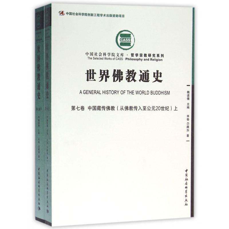 世界教通史:七卷:中国藏传教(从教传入公元20世纪)魏道儒哲学宗教书籍