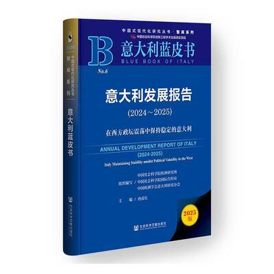 意大利发展报告:2024-2025:2024-2025:在西方政坛震荡中保持稳定的意大利:Italy maintaining ility amidst politic孙彦红经济书籍