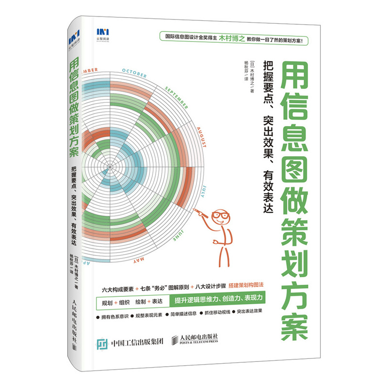 用信息图做策划方案 把握要点 突出效果 有效表达 木村博之 信息图绘制技巧大数据时代策划管理图解入门书籍数据运营训练手册