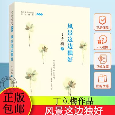 正版包邮 风景这边独好 丁立梅老师创作谈经验 丁立梅的书散文遇见文学散文书籍经典修养暖心文学书籍 丁立梅的书籍作品