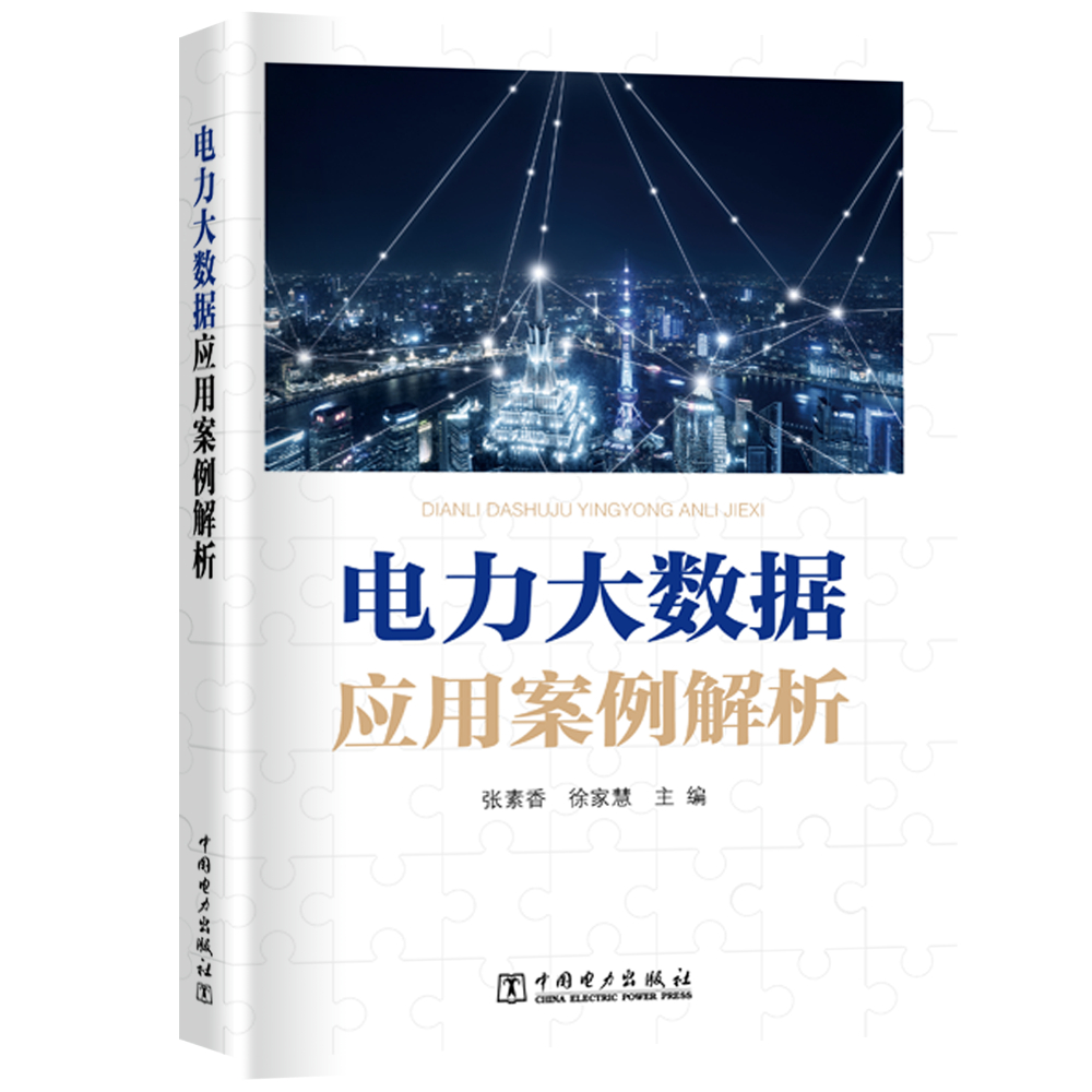 正版包邮 电力大数据应用案例解析  张素香 书店 输配电工程、电力网及电力系统书籍 畅想畅销书