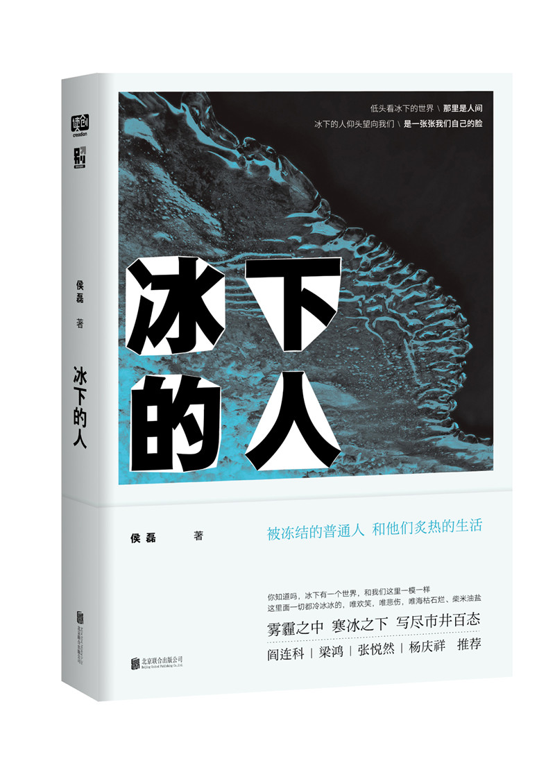 正版包邮 冰下的人（阎连科、梁鸿、张悦然、杨庆祥）侯磊 著 青年文学 当代文学 北京联合出版