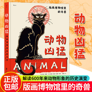 版 画博物馆里 丢勒马奈毕加索动物版 包邮 画古代艺术历史书籍 博物馆动物画册 动物凶猛 雷米·马蒂斯瓦莱丽·叙厄尔 正版 奇兽