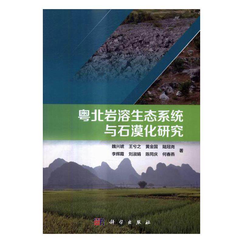 正常发货 正版包邮 粤北岩溶生态系统与石漠化研究 魏兴琥 书店 自然地理学书籍 畅想畅销书