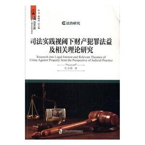 正版包邮 司法实践视阈下财产犯罪法益及相关理论研究 杜文俊 书店 民法学书籍 畅想畅销书