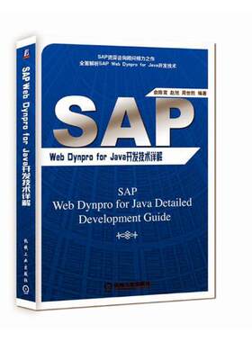 正版包邮 SAP Web Dynpro For Java开发技术详解 俞陈霄 书店 编程语言与程序设计书籍 畅想畅销书
