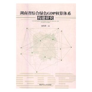 正版包邮 湖南省综合绿色GDP核算体系构建研究 姚利辉 书店 政治经济学书籍 书 畅想畅销书