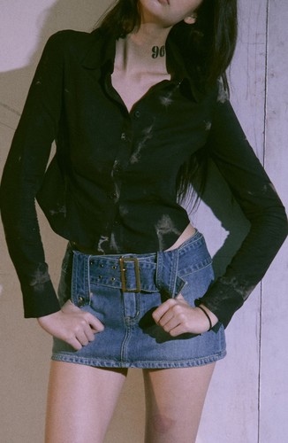 小众韩国系带短裙裤21夏季新品