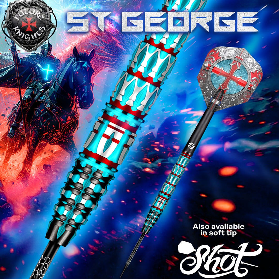 Shot圣乔治95%钨钢飞镖套装