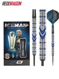 冰人90钨午夜版 Iceman 24新品 RedDragon 软硬式 红龙 专业比赛飞镖