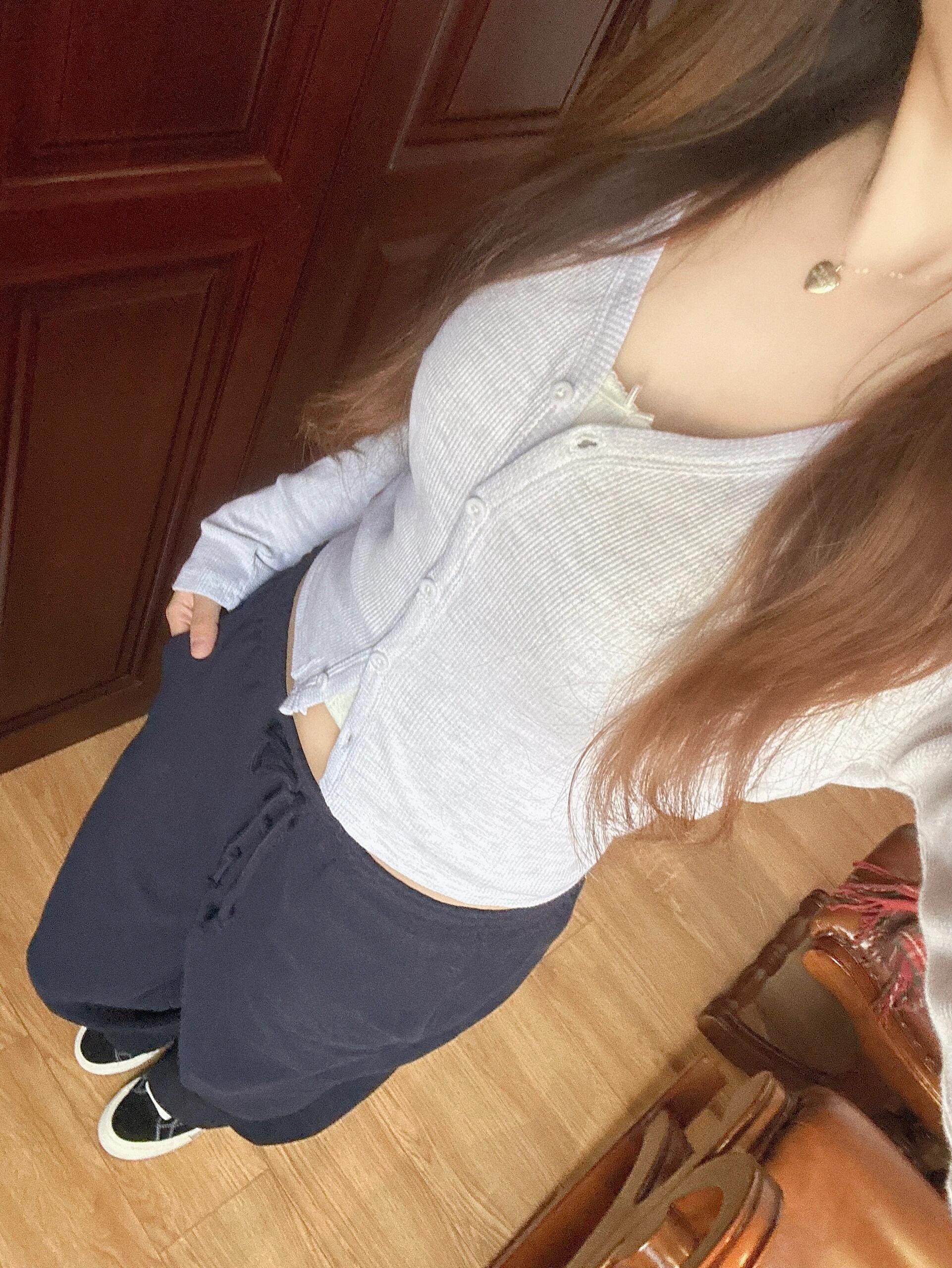 American Navy Blue Casual Machete Pants Women's Autumn high waist Sports Banana Guard Pants Wide Leg Loose Straight-leg Sickle Pants