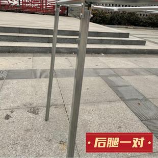 超耐用三轮车雨棚车棚金属支架加厚材质靠背立柱玻璃框配件大全