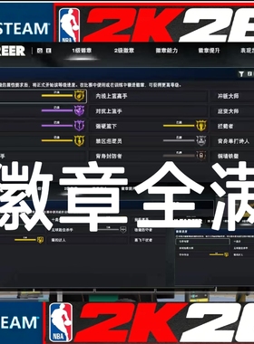 STEAM NBA2K26 VC 满徽章/手打/绿色代打《正规手打》