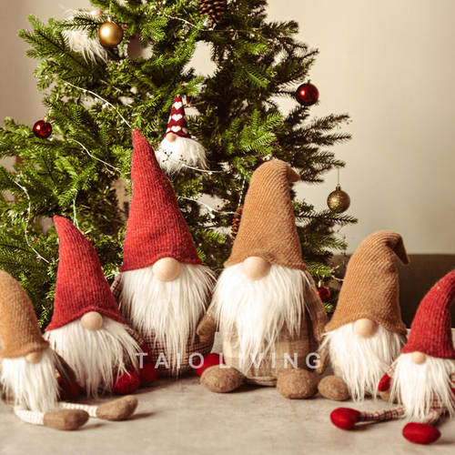 【TAIO圣诞限定】魔法小精灵北欧蛇年节日娃娃布偶车尾魔法大公仔