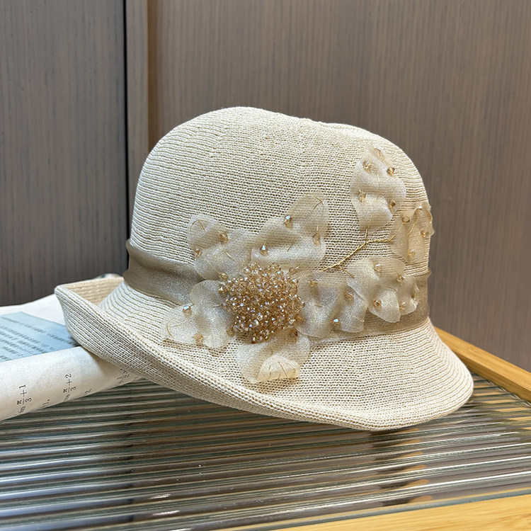 定型礼帽显脸小夏季卷边