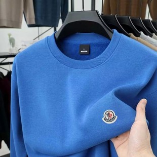 欧美专柜【港口尾货 限购2单】100%正品中年男士羊绒长袖圆领卫衣