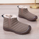 雪地靴加绒加厚防滑一脚蹬休闲保暖棉靴老北京棉鞋 2025冬季 新款 女