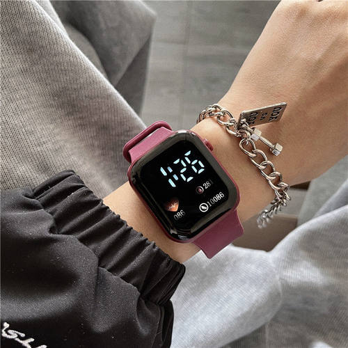 ulzzang电子表时尚潮流男女学生