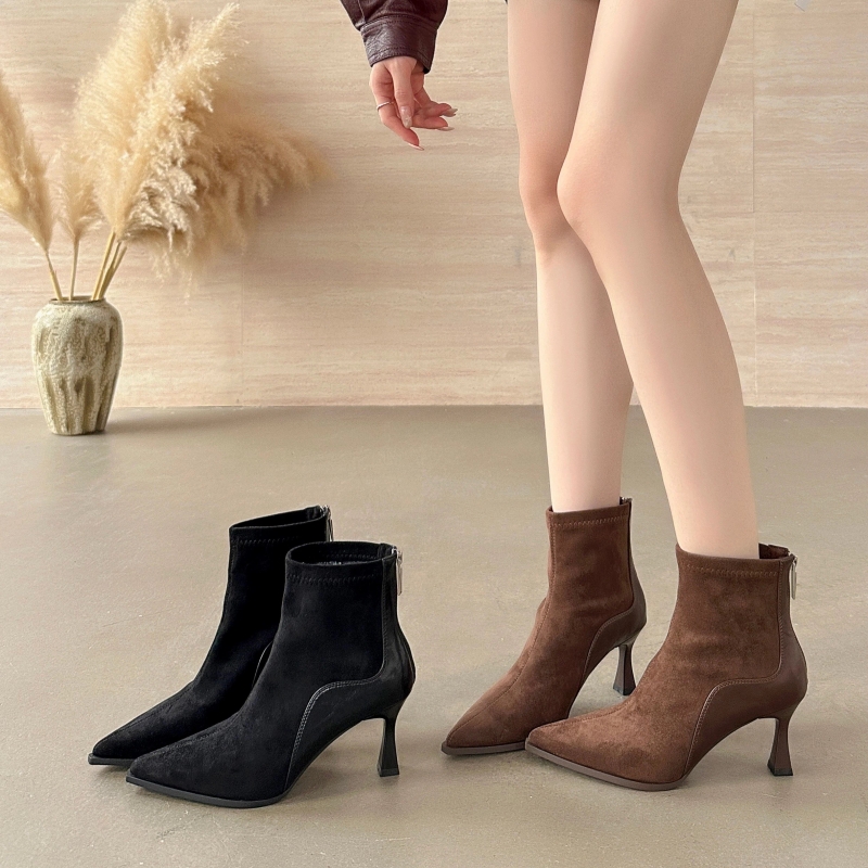 专柜商场撤柜断码处理瘦瘦靴