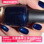 I47 this Yoga 美国OPI指甲油 Get Blue 珠光午夜蓝