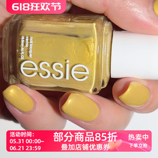 essie指甲油1679zest has yet to come细腻珠光的暖调金盏黄金属