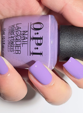 美国OPI指甲油 薰衣草紫色 B29 Do You Lilac It?丁香花美甲持久