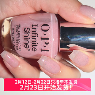 Opi 2025春季梦幻系列ISL160 Sneak a Pink免烤自然干微光疗无毒