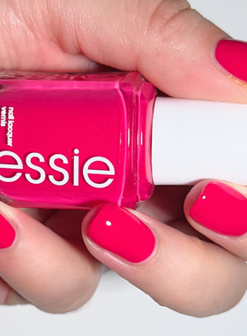 美国ESSIE指甲油 127 Watermelon 水润西瓜红