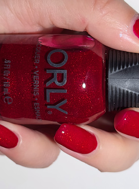 美国orly指甲油 12free 一秒沦陷奢华宝石红 20721 star spangled